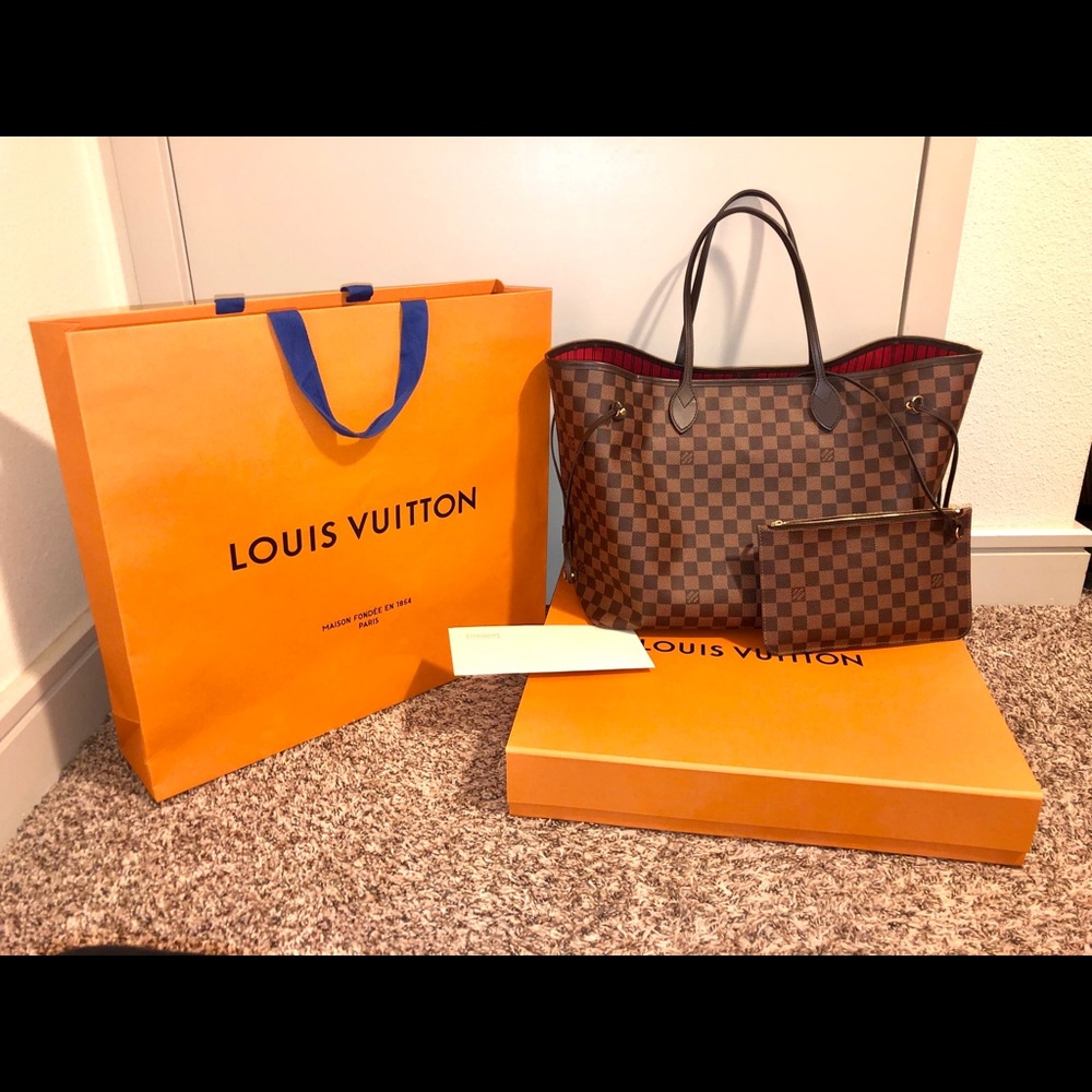 ❌SOLD❌NEVERFULL GM - Damier Ebene (Made in France)